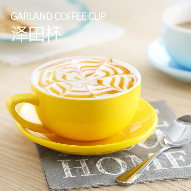 New Creative Coffee Cup 350ml Large Capacity European Style Coffee Mug –  Gigi Mug