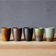 Load image into Gallery viewer, New Creative Crude Pottery Tea Cup Ceramic Teacup Kungfu Teaware 100ML Simple Fashion  Coffee Mug  Cute Mugs

