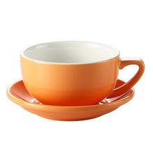 Load image into Gallery viewer, New Creative Coffee Cup 350ml Large Capacity European Style Coffee Mug Saucer Set Latte Cup Black Tea Cup Milk Cup
