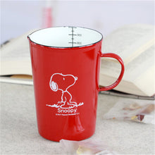 Load image into Gallery viewer, Large-capacity Japanese-style coffee mug roasted enamel cup with pull-out  foam high-value with scale 1000ml large capacity mk38
